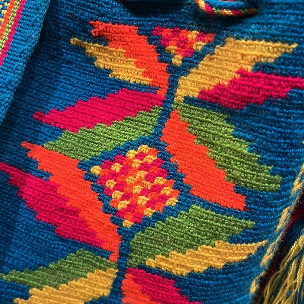 Cute Multicolored Drawstring Bag. - image 5